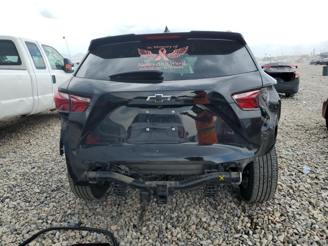 2022 Chevrolet Blazer 2Lt VIN: 3GNKBHR46NS226784 Lot: 62420935