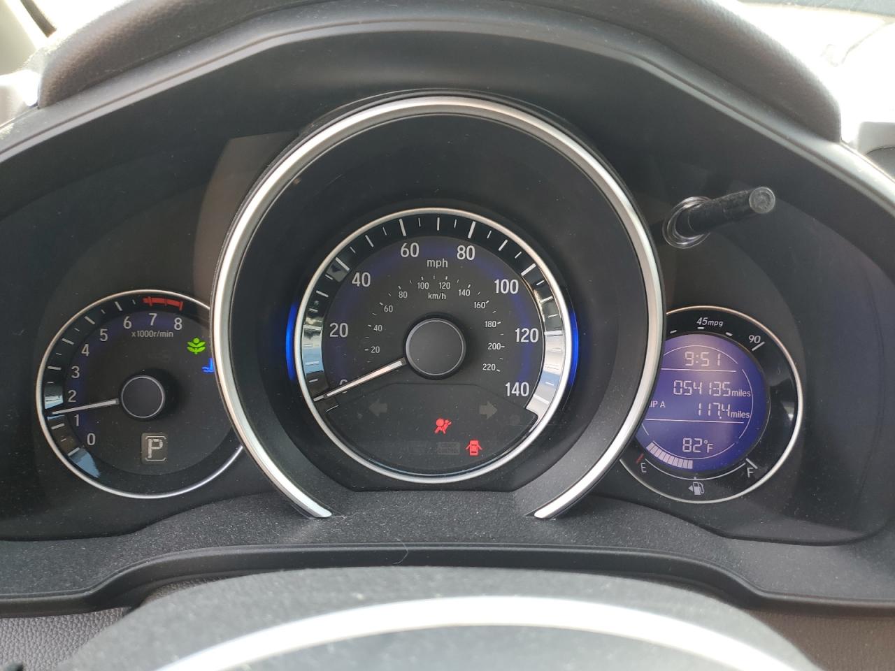 2020 Honda Fit Lx VIN: 3HGGK5H45LM725996 Lot: 65141725