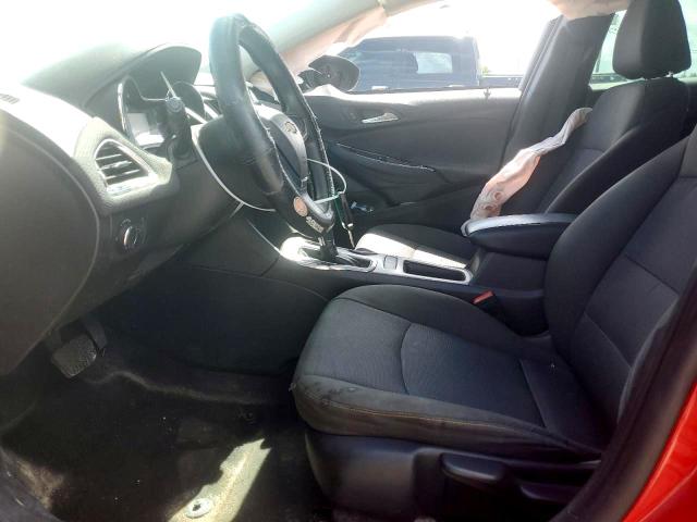  CHEVROLET CRUZE 2018 Czerwony
