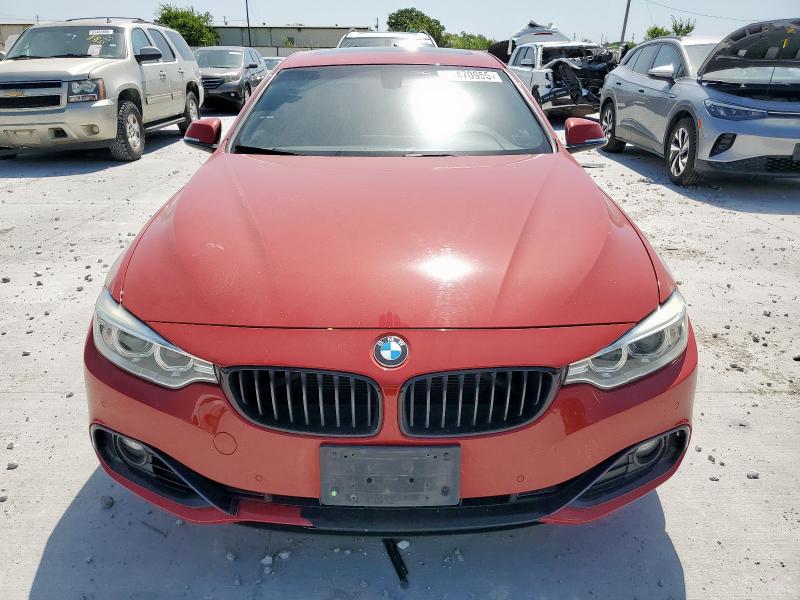  BMW 4 SERIES 2016 Czerwony