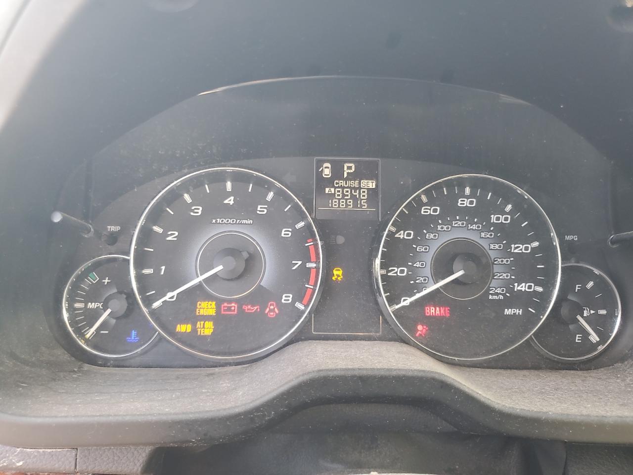 2010 Subaru Outback 2.5I Limited VIN: 4S4BRBKC6A3354022 Lot: 64994925