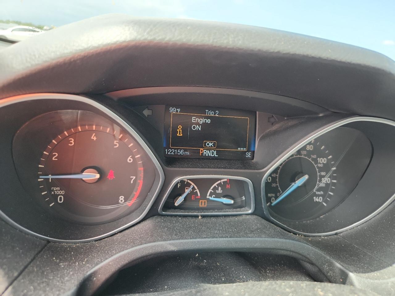 2015 Ford Focus Se VIN: 1FADP3K25FL296577 Lot: 63337905