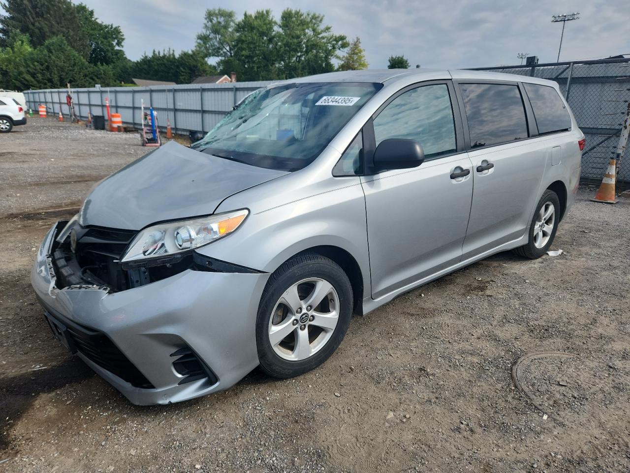 2019 Toyota Sienna VIN: 5TDZZ3DC3KS014333 Lot: 66344395