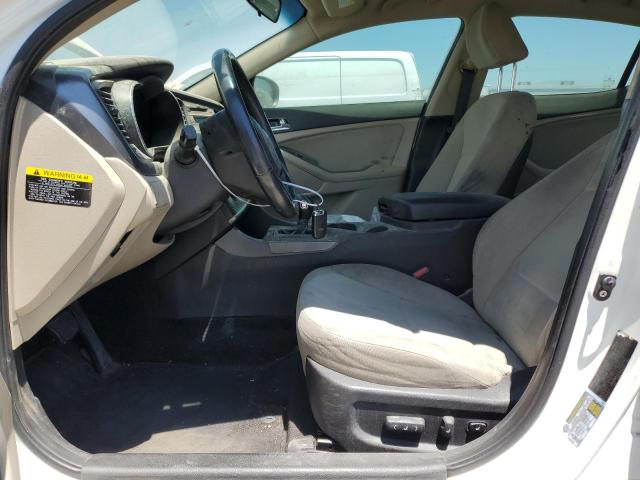 Sedans KIA OPTIMA 2013 Biały