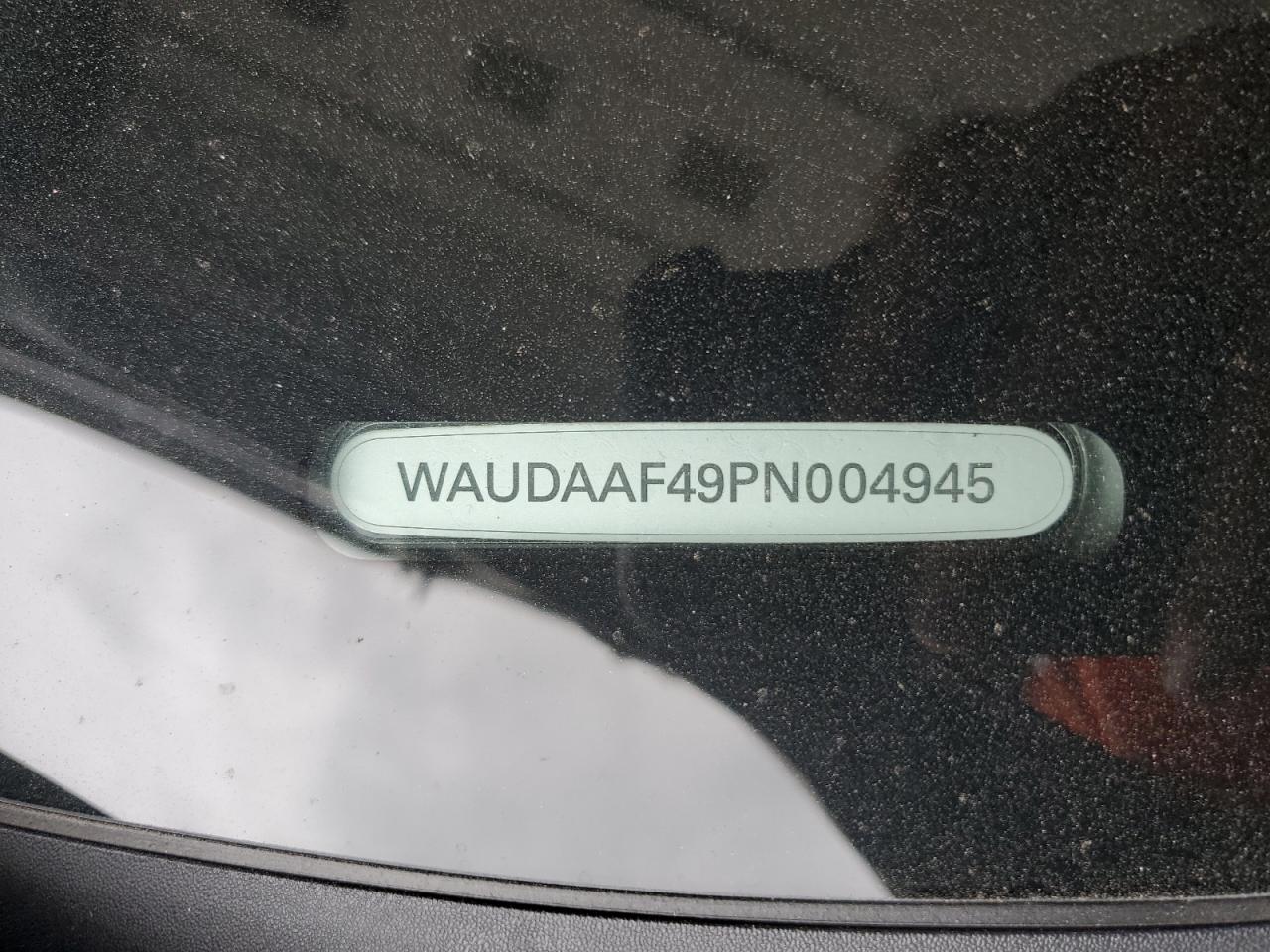 2023 Audi A4 Premium 45 VIN: WAUDAAF49PN004945 Lot: 65036145
