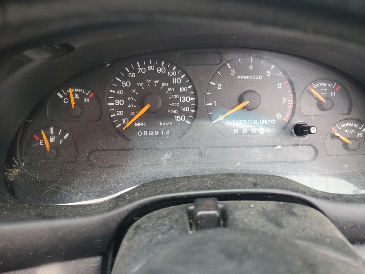 1998 Ford Mustang Gt VIN: 1FAFP45X1WF216647 Lot: 64094015