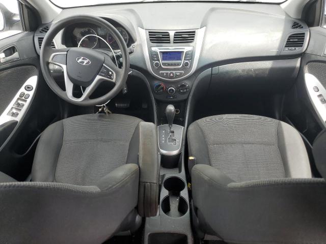 Hatchbacks HYUNDAI ACCENT 2014 Srebrny