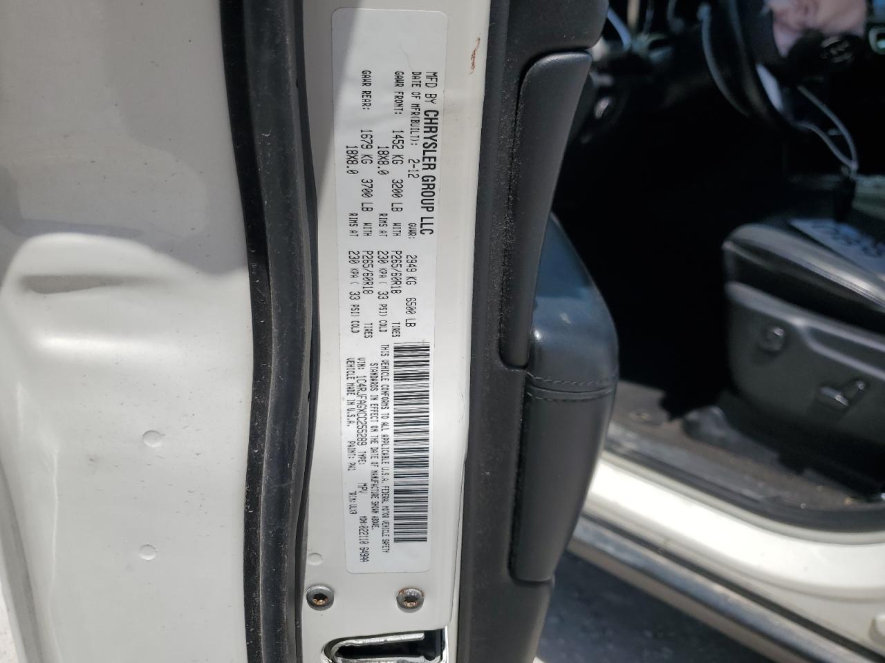 1c4rjfagxcc255289 1C4RJFAGXCC255289 2012 Jeep Grand Cherokee Laredo