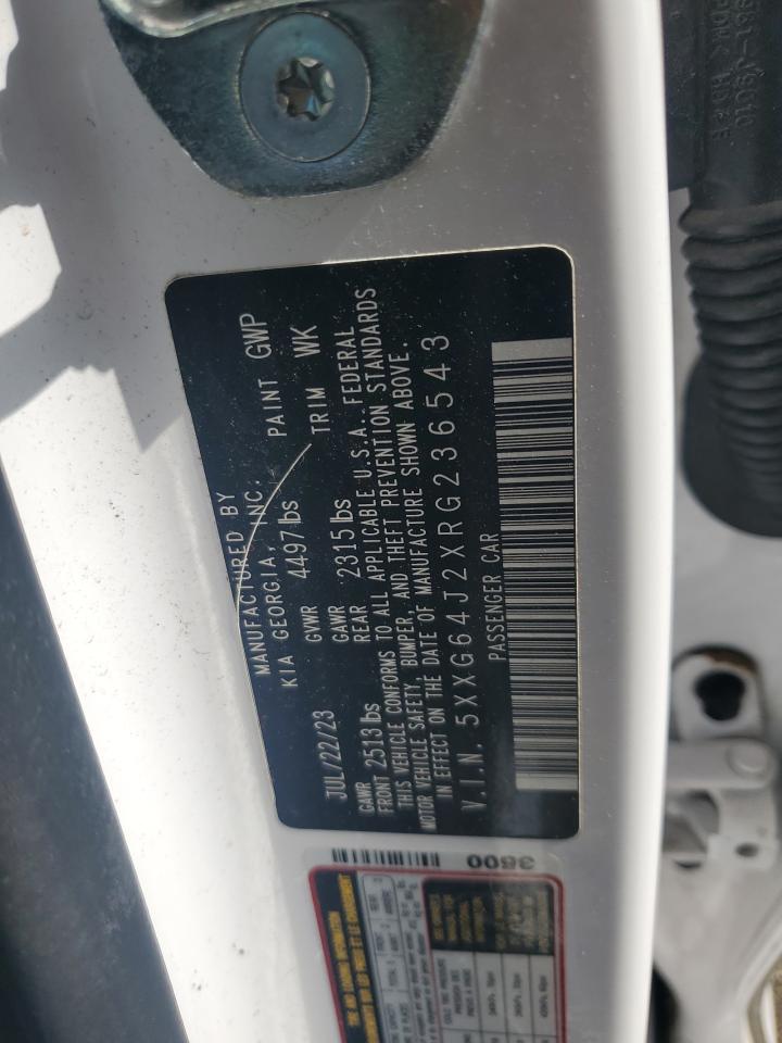 2024 Kia K5 Gt Line VIN: 5XXG64J2XRG236543 Lot: 64313355