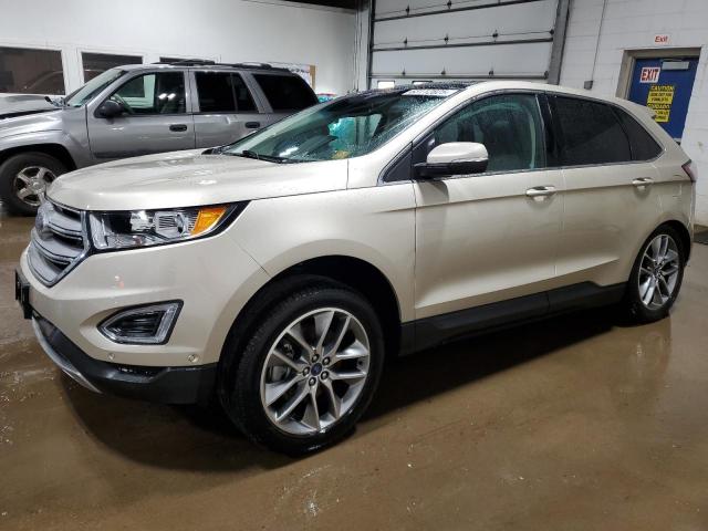  FORD EDGE 2017 Gold