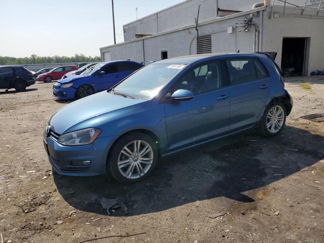  VOLKSWAGEN GOLF 2015 Blue