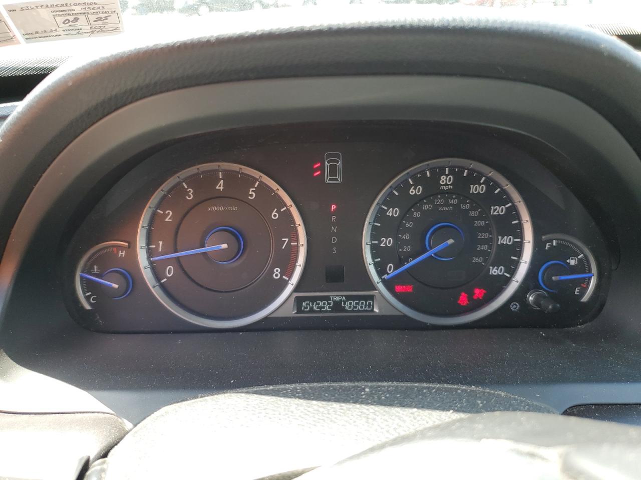 2014 Honda Crosstour Exl VIN: 5J6TF2H52EL004106 Lot: 63387635