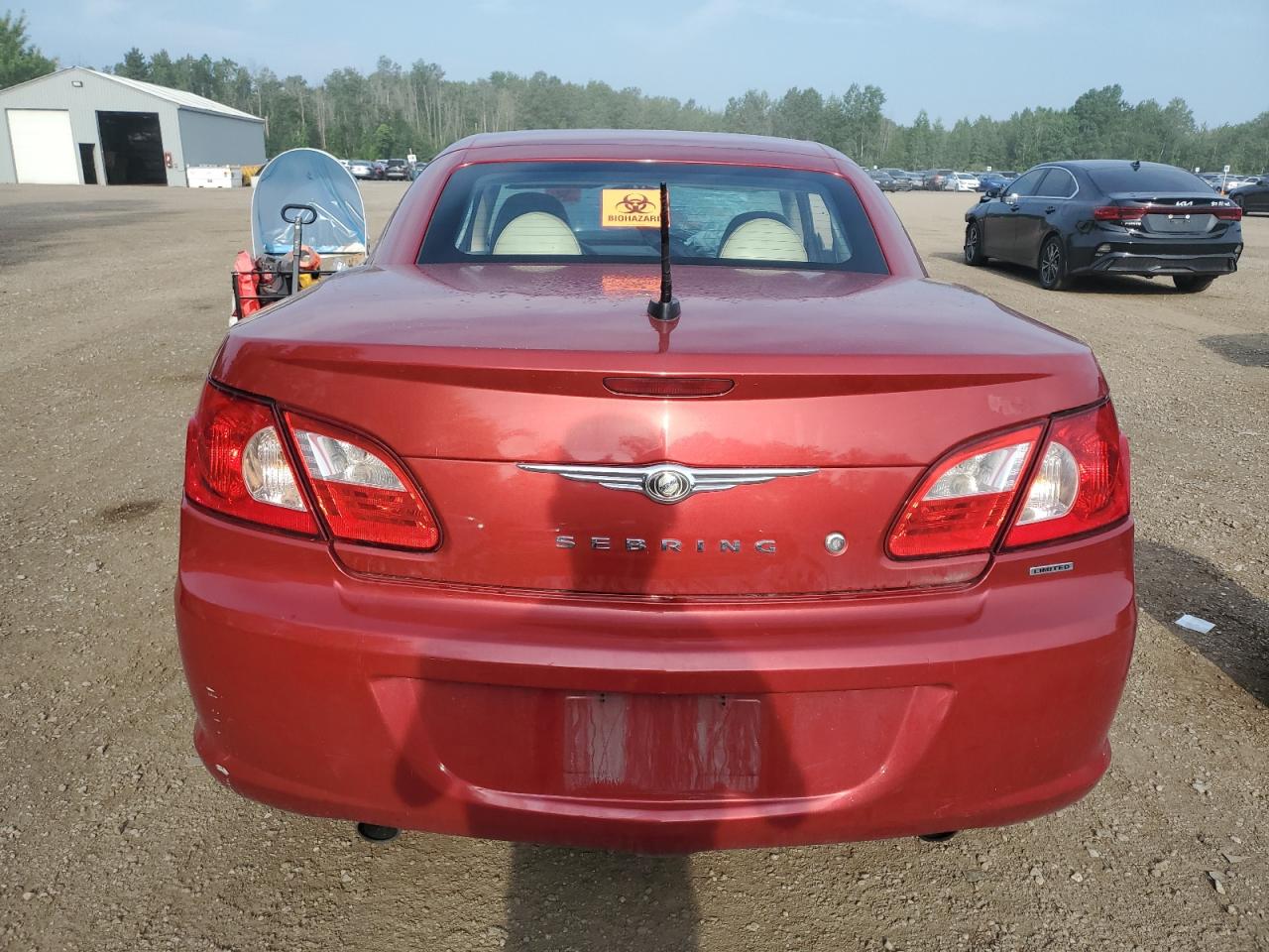 2008 Chrysler Sebring Limited VIN: 1C3LC65M28N277867 Lot: 63807965