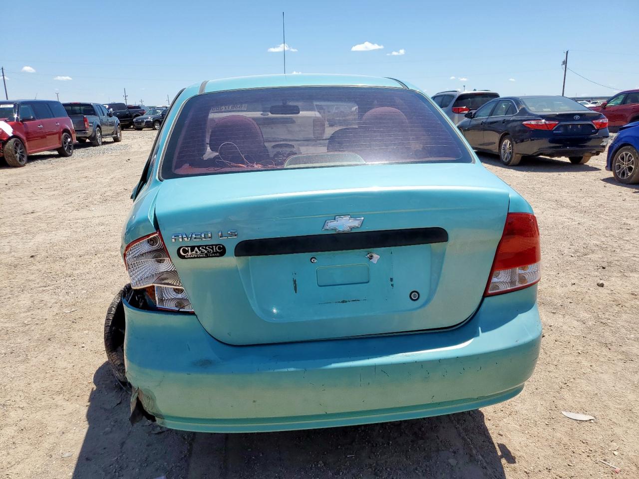 2005 Chevrolet Aveo Base VIN: KL1TD526X5B384453 Lot: 63617365