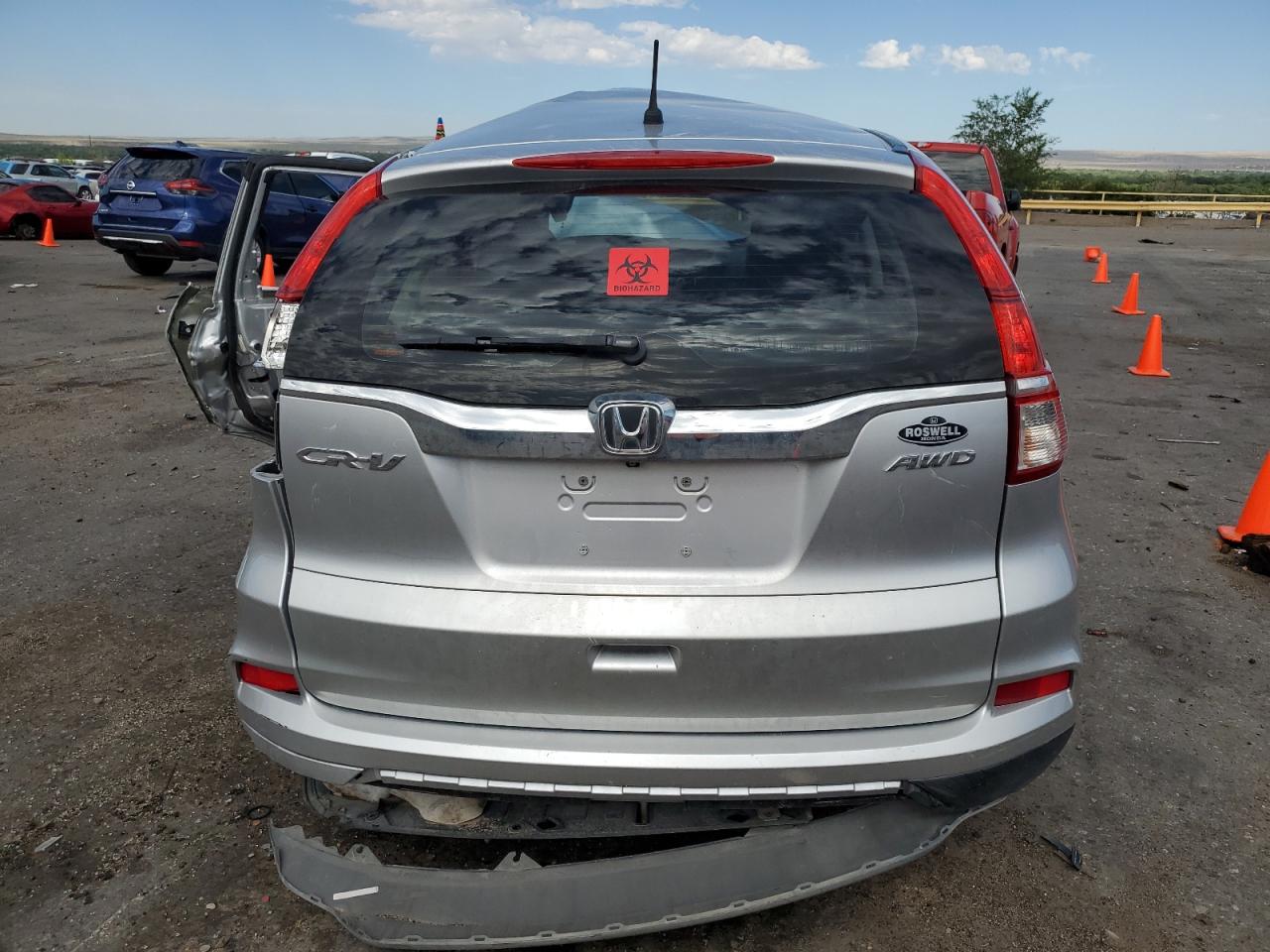 2015 Honda Cr-V Lx VIN: 2HKRM4H35FH644798 Lot: 63517985