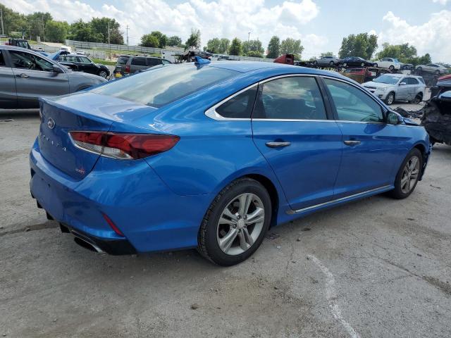  HYUNDAI SONATA 2018 Синий
