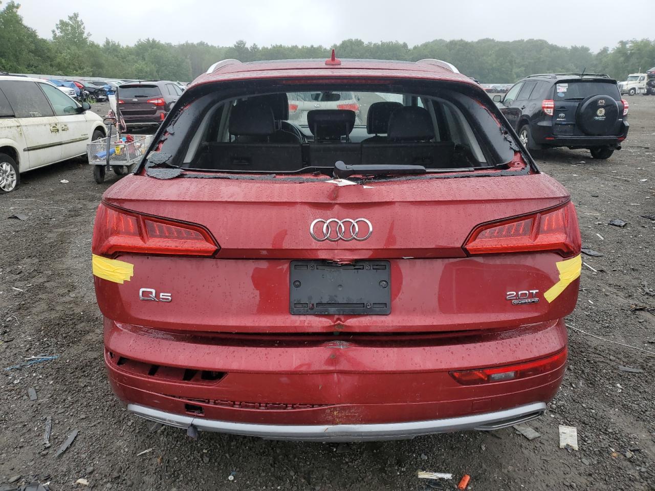 2018 Audi Q5 Premium Plus VIN: WA1BNAFY6J2095001 Lot: 63649305