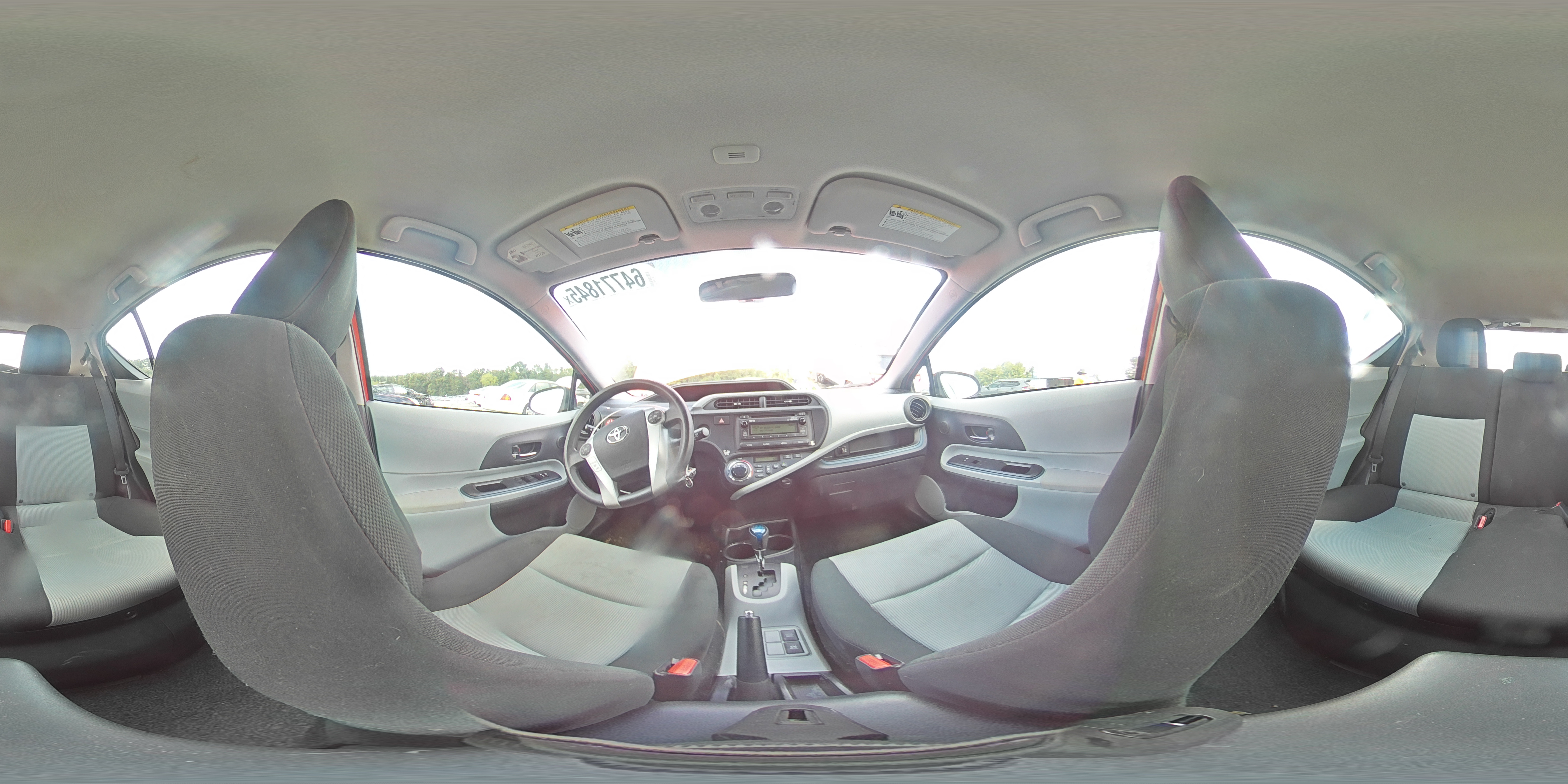 2012 Toyota Prius C VIN: JTDKDTB31C1012825 Lot: 64771845