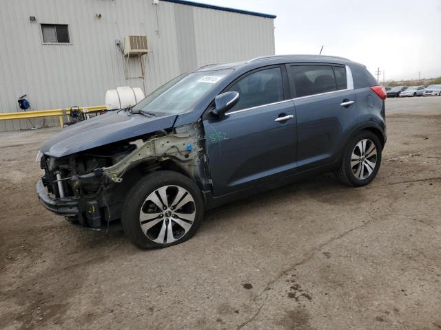  KIA SPORTAGE 2013 Синий