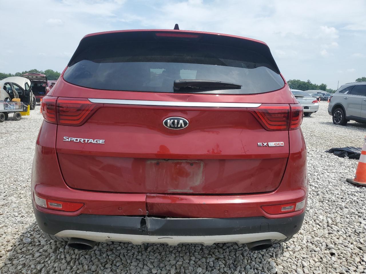 2018 Kia Sportage Sx VIN: KNDPRCA66J7369687 Lot: 64960435