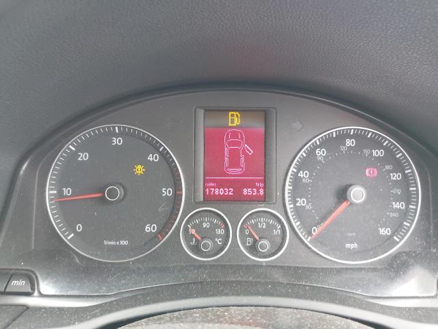 2009 VOLKSWAGEN GOLF SPORT