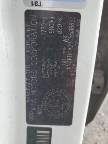 2012 KIA FORTE EX  