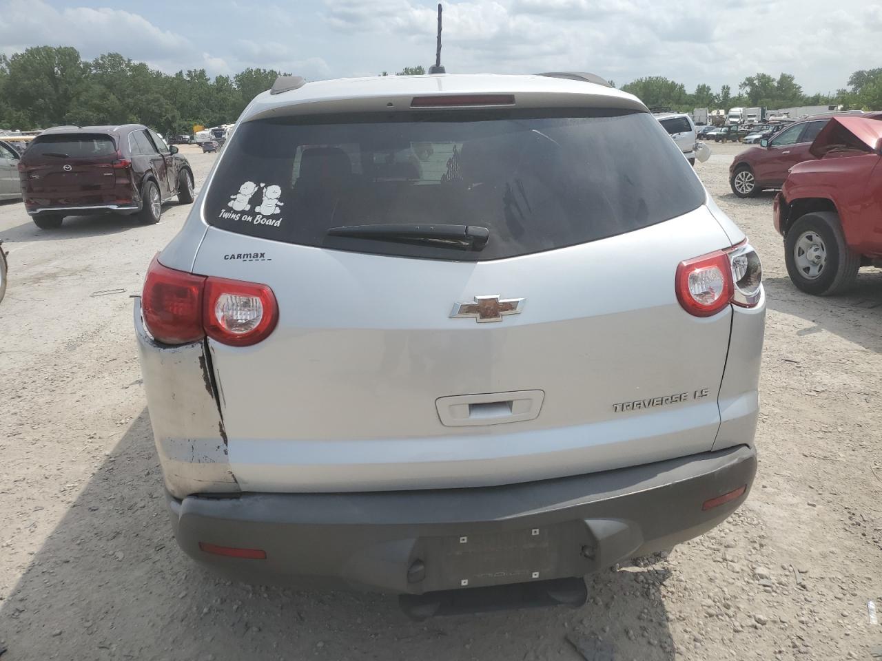 2012 Chevrolet Traverse Ls VIN: 1GNKRFED3CJ400508 Lot: 64611055