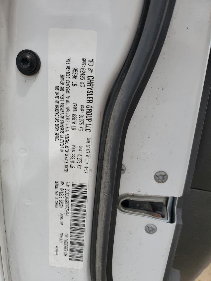 2014 Chrysler 300 S VIN: 2C3CCAGG8EH273434 Lot: 65316705