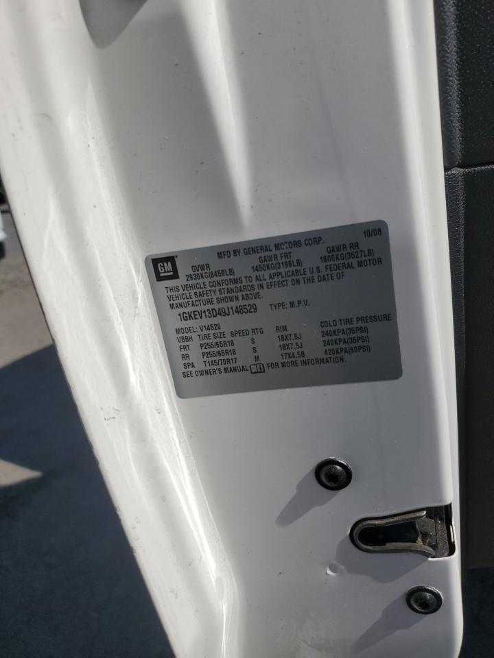 1gkev13d49j148529 1GKEV13D49J148529 2009 GMC Acadia Sle