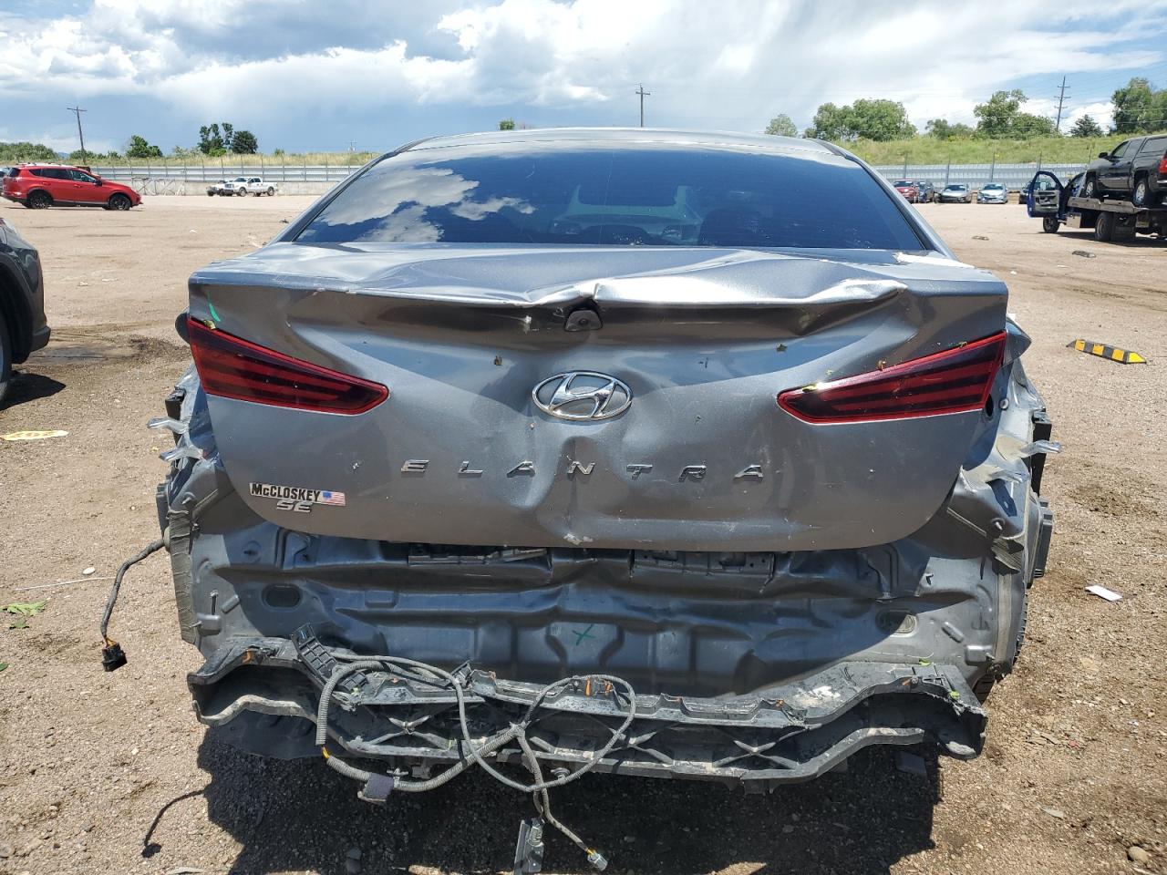 2019 Hyundai Elantra Se VIN: 5NPD74LF3KH456696 Lot: 63814365