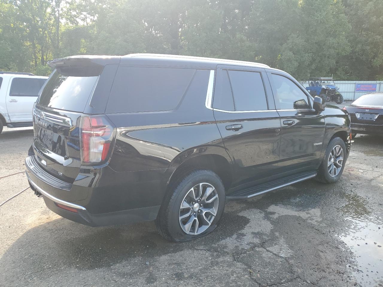 2022 Chevrolet Tahoe C1500 Lt black null gas 1GNSCNKD7NR148542 photo #4
