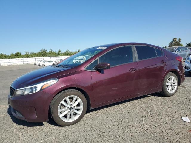  KIA FORTE 2017 Бургунди