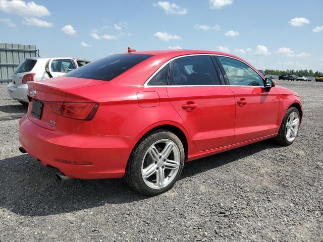 Sedans AUDI A3 2015 Czerwony