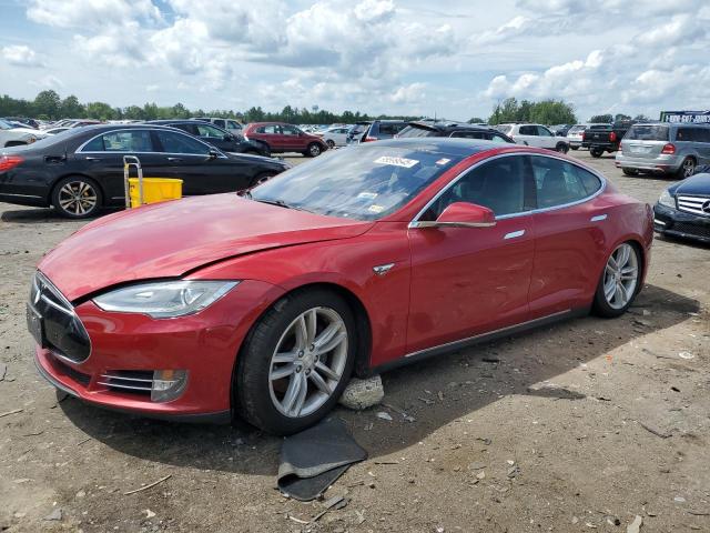 Hatchbacks TESLA MODEL S 2015 Red