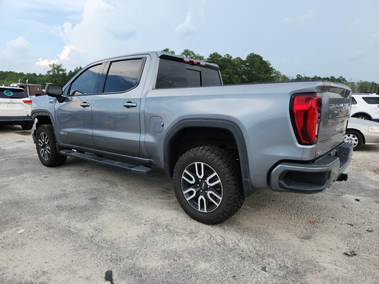 2020 GMC Sierra K1500 At4 silver null diesel 3GTU9EET8LG354775 photo #3