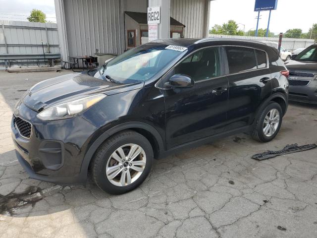  KIA SPORTAGE 2018 Черный