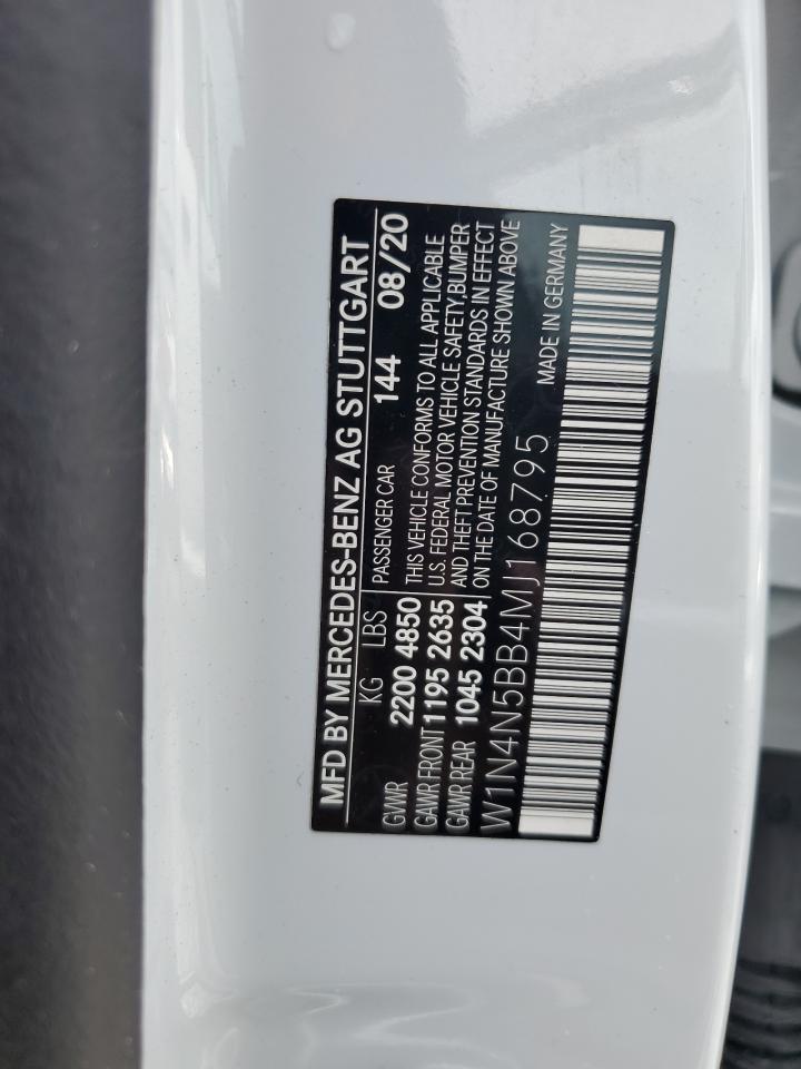 2021 Mercedes-Benz Gla 35 Amg VIN: W1N4N5BB4MJ168795 Lot: 63456915