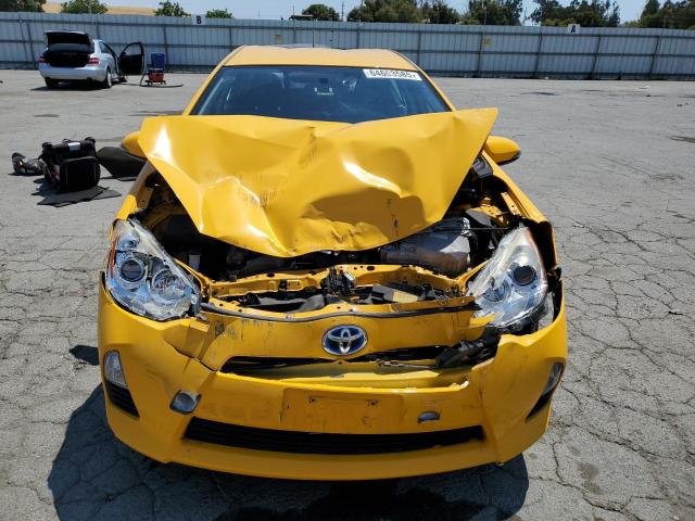 TOYOTA PRIUS 2014 Yellow