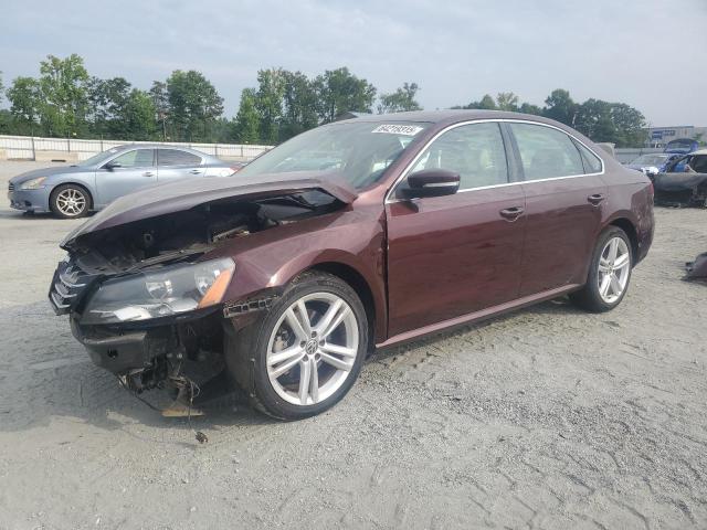 Sedans VOLKSWAGEN PASSAT 2013 Burgundy