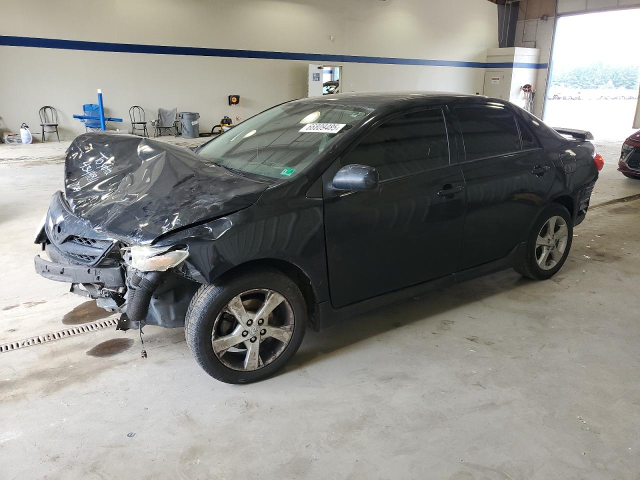 2011 Toyota Corolla Base black null gas 2T1BU4EE9BC620072 photo #1