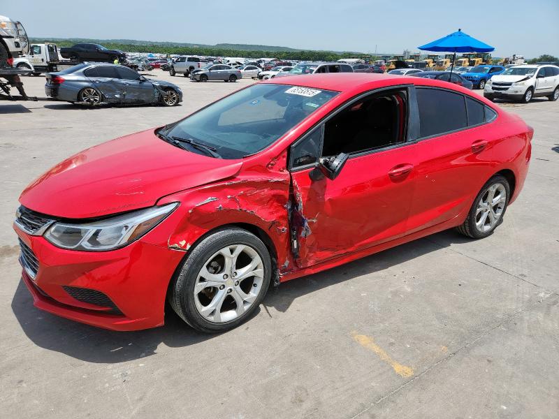  CHEVROLET CRUZE 2017 Red