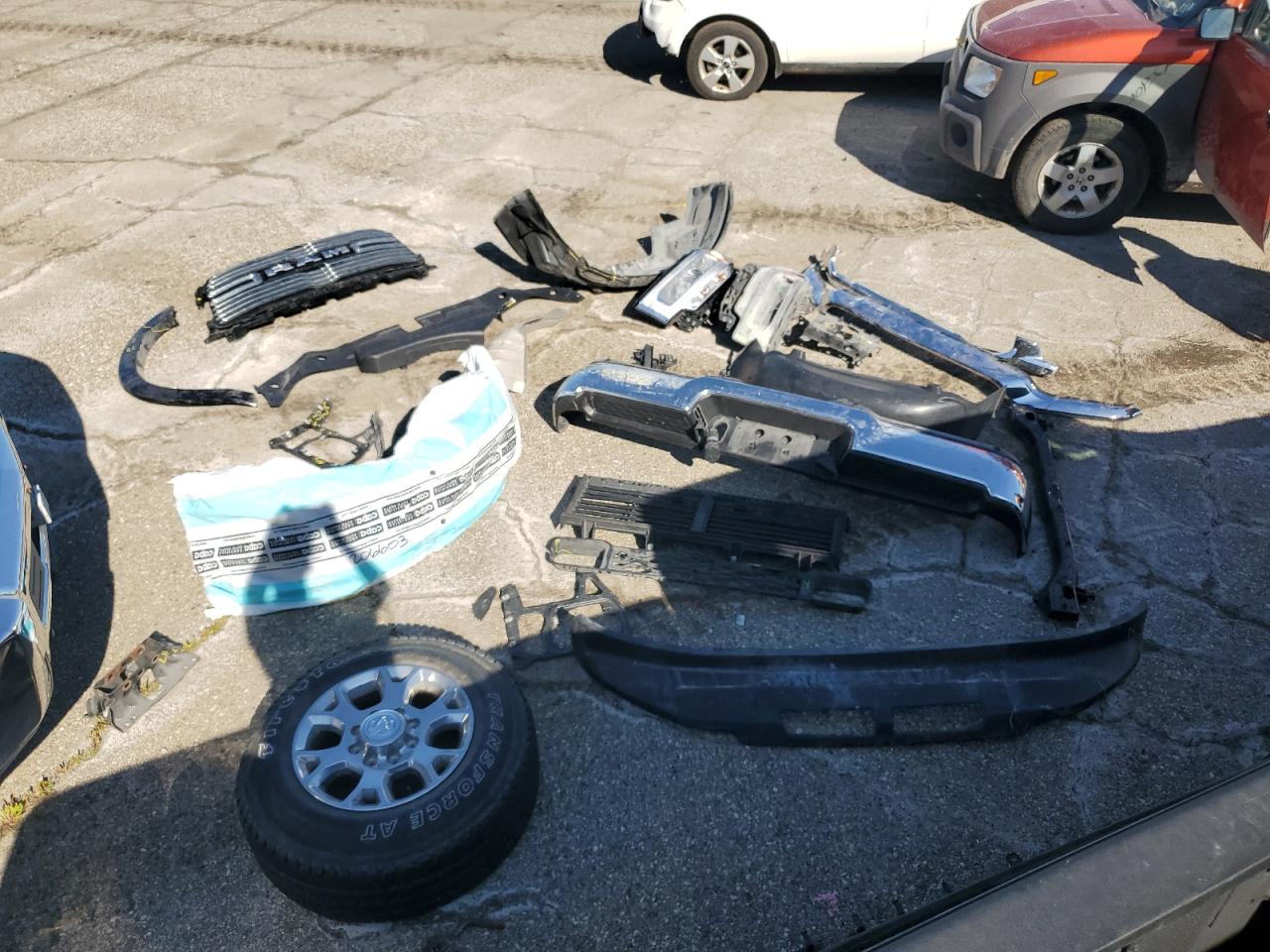 2022 Ram 2500 Laramie VIN: 3C6UR5FL9NG326847 Lot: 63666415