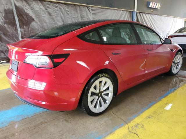  TESLA MODEL 3 2022 Red