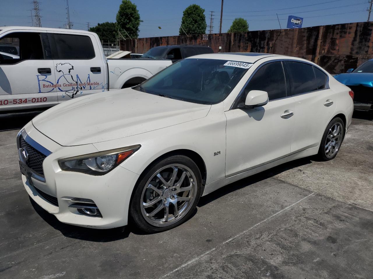 2016 Infiniti Q50 Premium VIN: JN1EV7AP6GM306430 Lot: 66699045