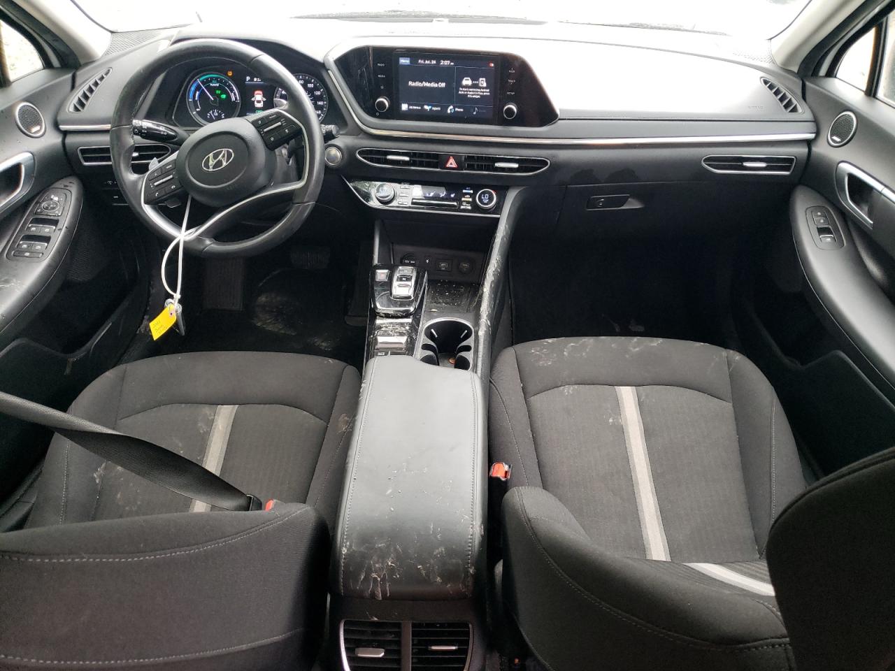 2021 Hyundai Sonata Hybrid VIN: KMHL34JJ6MA027170 Lot: 64727285
