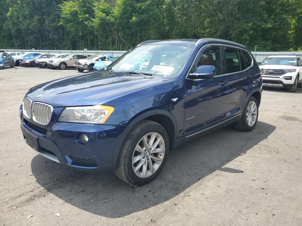 2012 BMW X3 xDrive28I VIN: 5UXWX5C58CL727107 Lot: 65516475