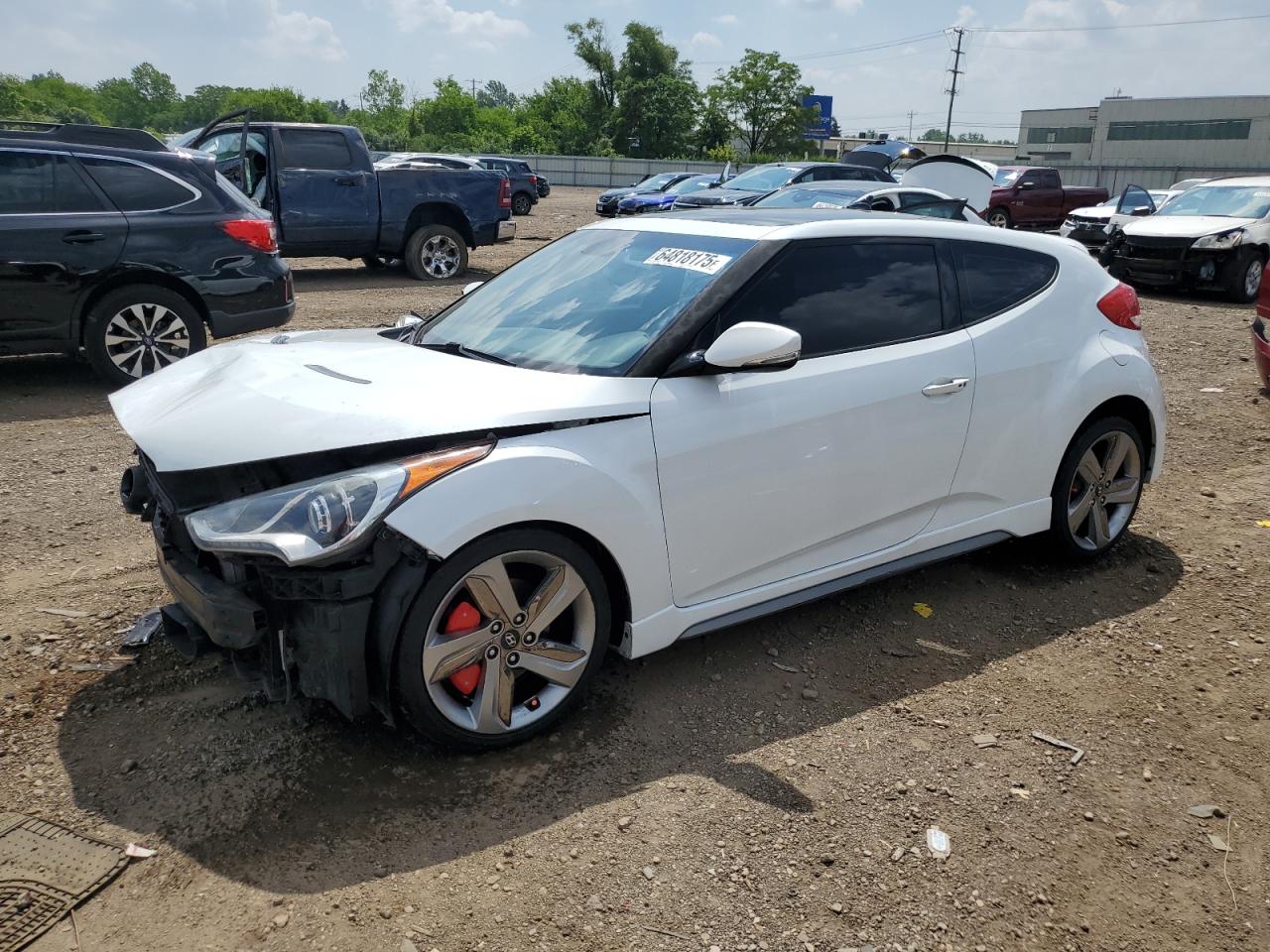 kmhtc6ae1du181377 KMHTC6AE1DU181377 2013 Hyundai Veloster Turbo