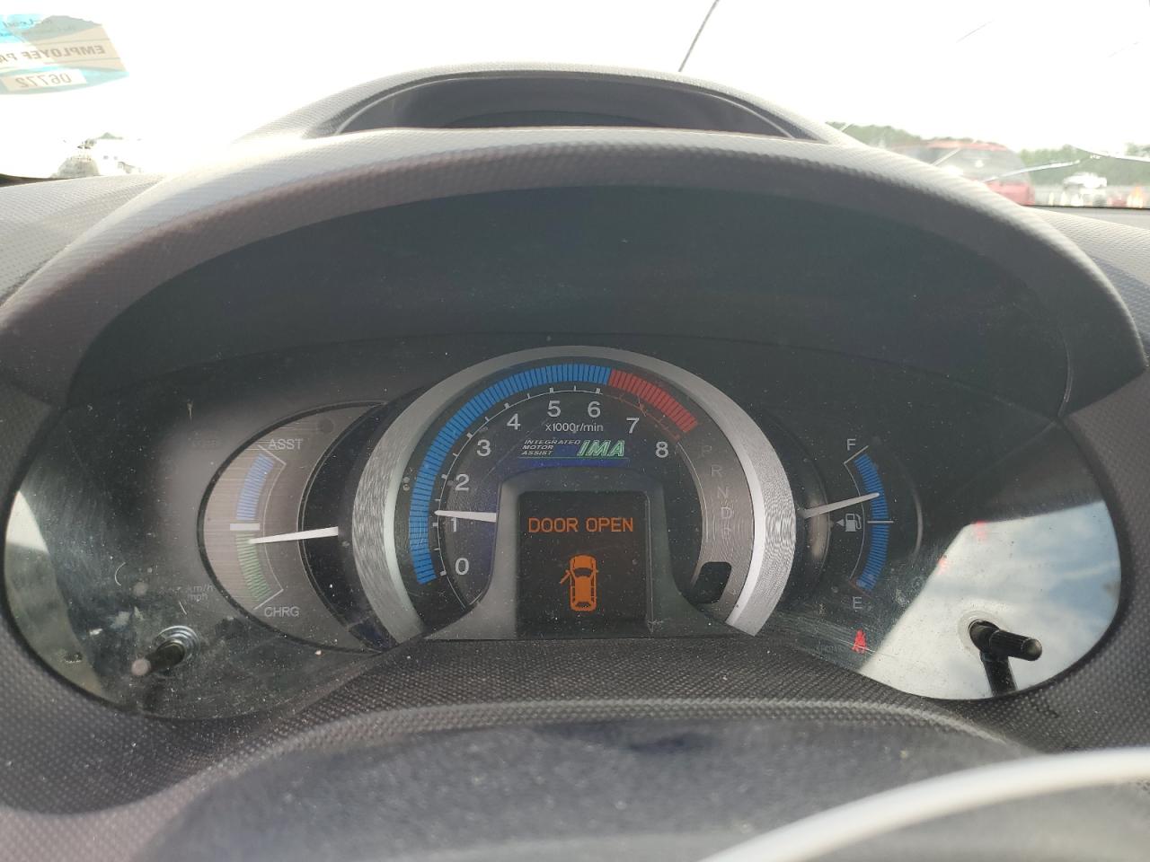 2010 Honda Insight Ex VIN: JHMZE2H77AS037735 Lot: 62808955