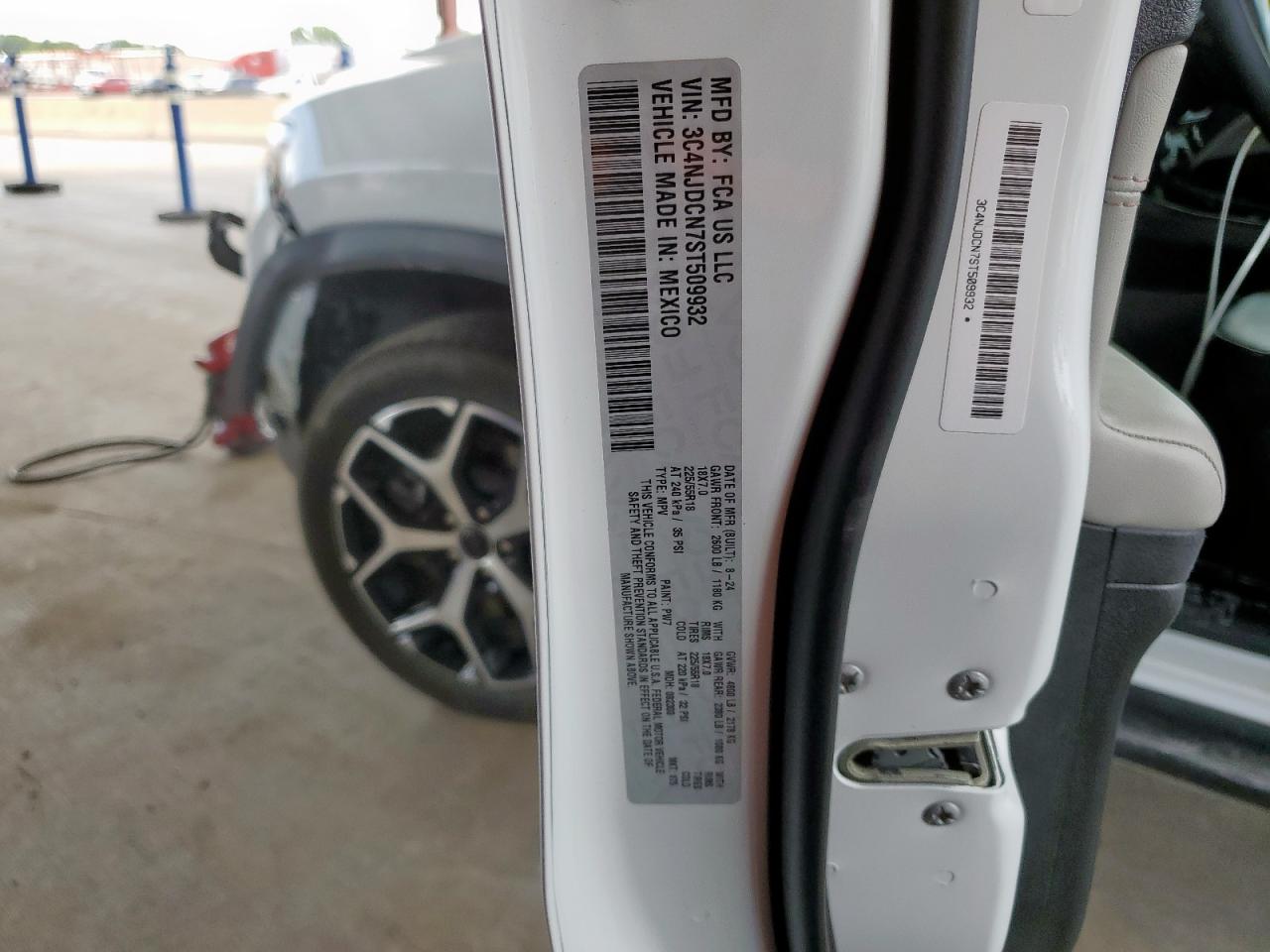 2025 Jeep Compass Limited VIN: 3C4NJDCN7ST509932 Lot: 64246325