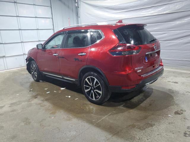  NISSAN ROGUE 2019 Czerwony